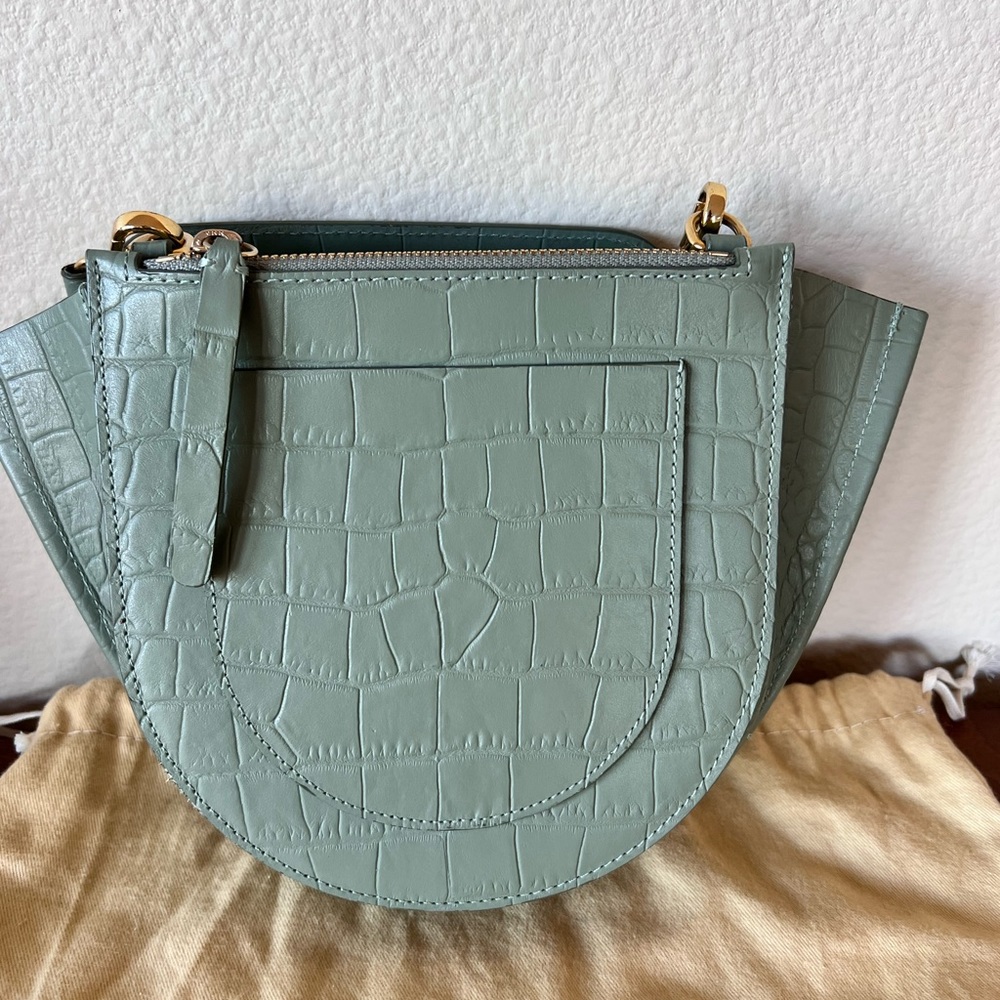 Wandler - Sage Green Hortensia Shoulder Bag - Picture 6 of 6